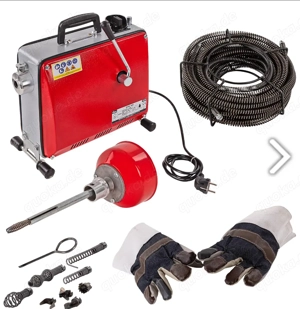 VERMIETE Rohrreinigungsmaschine 