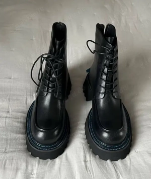 Damen-Halbjahresstiefel aus Leder