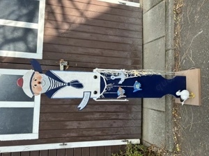 Holzfiguren aus Holzlatten 