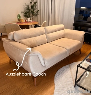 Moderne ausziehbare Couch   Schlafsofa   sehr guter Zustand