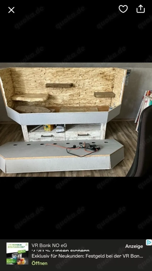 Terrarium 180x70x70, Holz Glas