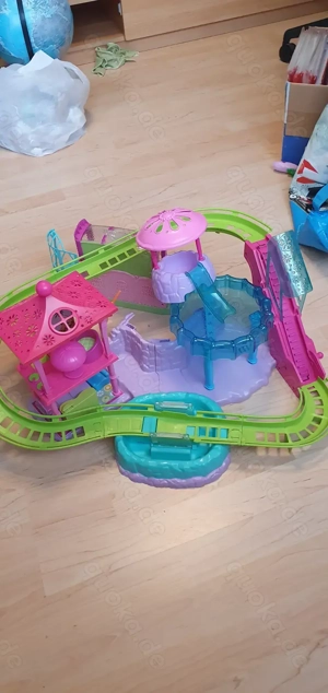 Polly Pocket Wasserpark Achterbahn 