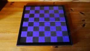 Viola Schachspiel Schachfiguren + Holzkassette + Schachbrett Chess Einmalig Handmade Bild 9