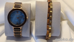 Weihnachtsgeschenk? Armbanduhr+ Armband Holzkern 