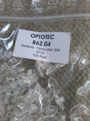 Seitenstege Silikon 13 mm 100 Paar