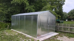 Blechgarage nach Maß Metallcontainer Autogarage 