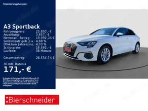 Audi A3 30 TFSI AHK NAVI PDC SHZ VC