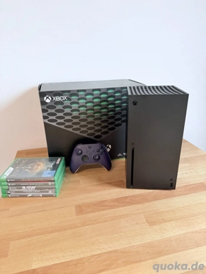 Xbox serie X Konsole spiele mit 5 spiel disk und controller 