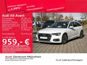 Audi A6 50 TDI qu. tiptronic Pano/AHK/StdHzg/