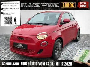 Fiat 500e Red DAB #ANDROID #NAVI #PDC #SHZ #WINTER