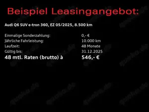 Audi Others Q6 e-tron / Standklima, Tech, 360°, Navi+, LED+ Bild 2