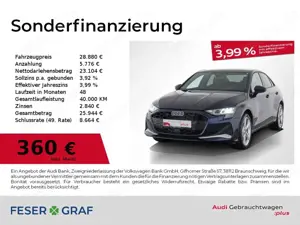 Audi A3 Limo. advanced Virtual/Navi/LED/SHZ/Klima+18"