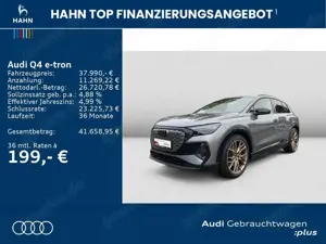 Audi Q4 e-tron Q4 40 e-tron Pano Sonos Navi AHK Matrix Bild 2
