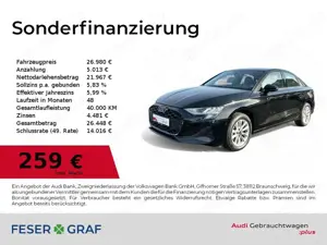 Audi A3 Limousine 30 TFSI Aut. LED*SHZ*CarPlay*Klima+