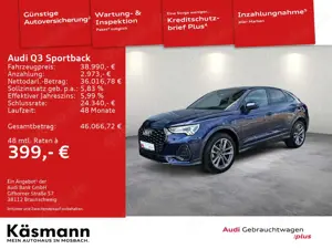 Audi Q3 35TDI AHK LED NAV KAM SHZ