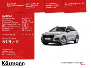 Audi Q3 advanced 35TFSI LED AHK NAV KAM PDC SHZ