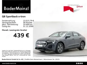 Audi Q8 e-tron Q8 e-tron Sportback 55 quattro S line AHK Matrix