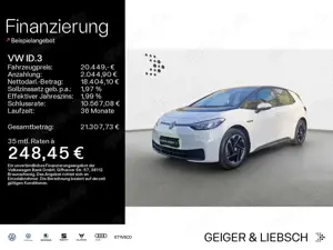 Volkswagen ID.3 PRO PERFORMANCE*WÄRMEPUMPE*LED*PDC*SHZ*NAVI