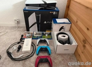 PlayStation 5pro disc mit ovp und spiele 