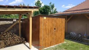 Blechgarage nach Maß Metallcontainer Hütte Fertiggarage 