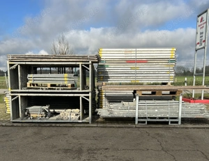 Hünnebeck Bosta Gerüst Set 377qm Malergerüst Gipsergerüst top Zustand