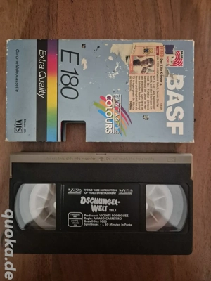 Dschungelwelt Teil 1 VHS Kassette 