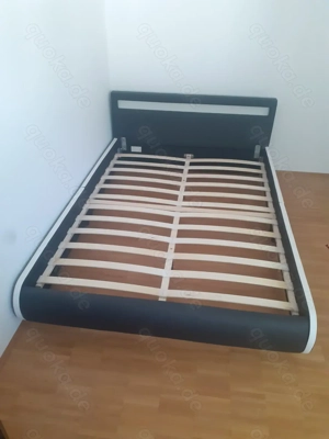 Bett Polsterbett mit Lattenrost 140x200cm
