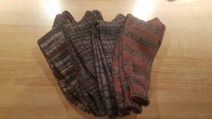 Wollsocken gestrickte Strümpfe aus Qualitätswolle