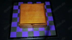 Viola Schachspiel Schachfiguren + Holzkassette + Schachbrett Chess Einmalig Handmade Bild 7