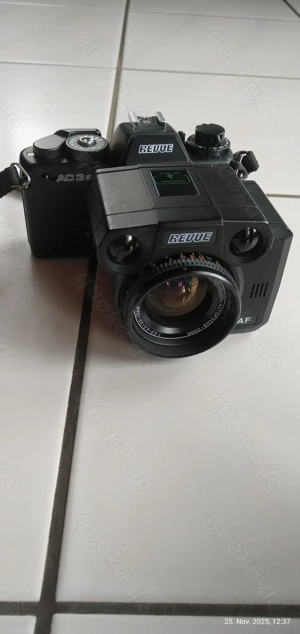 Revue AC 3 s Kamera mit Zubehör +Tragetasche