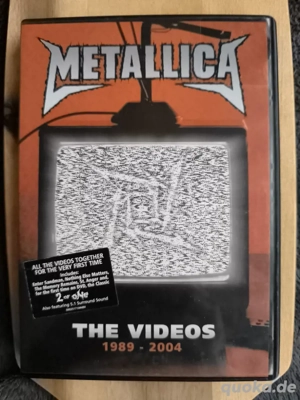 DVD Metallica 1989 bis 2004