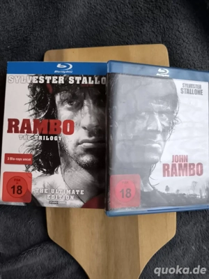 DVD Blu-ray Rambo 1 bis 4