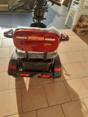 3 Rad Elektro Roller,  Starke Motor1000 W, und Batteri 60V, 2 Sitze +Kind, Reichweiter bis zu 90 Km  Bild 6