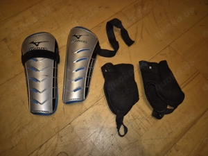 Fussballstutzen und Knöchelschoner Kinder Mizuno