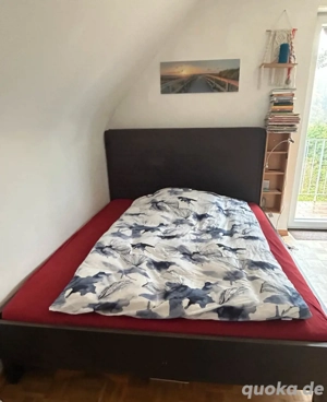 Doppelbett mit Kopfteil 160x200