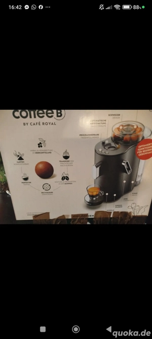 Kaffemaschine neu 