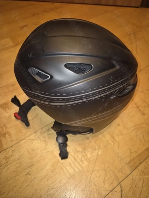 Skihelm 58 62 schwarz