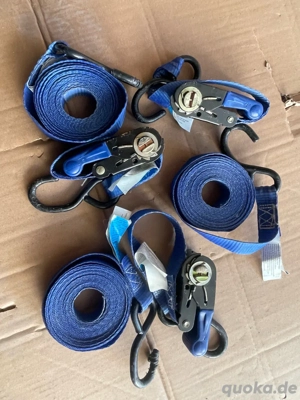 Spanngurt. Set 3 Stück mit Ratsche pro stück 5 