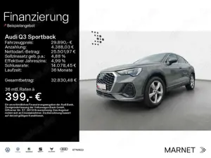 Audi Q3 45 TFSI quattro*Navi*Alu*AHK*PDC*Vi