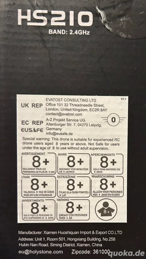 Holy Stone Drohne, HS 210 Bild 5