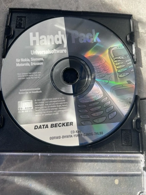 Verkaufe eine originale Data Becker Handy Pack CD-ROM.