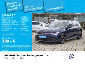 Volkswagen Golf GTI Golf VIII GTI 2.0 TSI AHK IQ.Light Navi Pano DSG