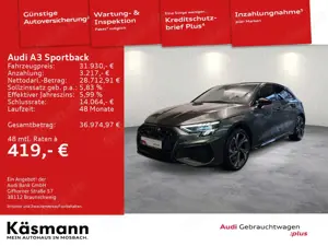 Audi A3 S line 45TFSIe AHK NAV LED SHZ PDC