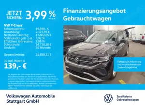 Volkswagen T-Cross Life 1.0 TSI Navi LED ACC PDC SHZ