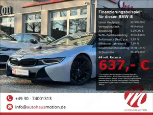 BMW i8 Coupe LED HUD SHZ LEDER KOLLISIONWARNER