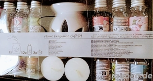 Duftölpaket mit Stövchen ,neu