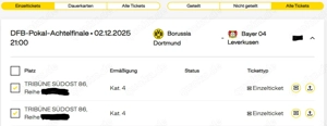 BVB vs Leverkusen 2.12.2025 Pokalspiel