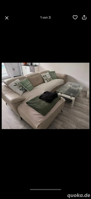 Primo Ecksofa  Eva" mit elektrischen Relaxtunktion - Top Zustand