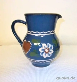 Vintage, Henkelkrug, Kanne, Vase, Keramik, wie neu