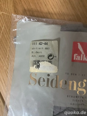 Falke Seidenglanz Strumpfhose in Größe 42-44.